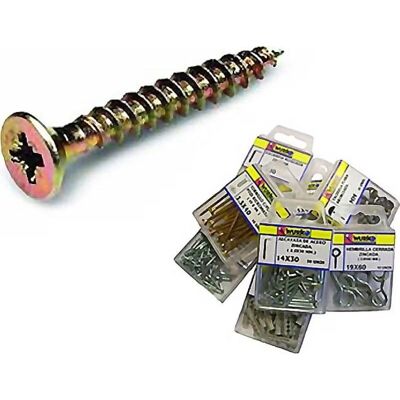 WURKO - 3131 - 3,5x40mm - Pozidriv cabeza plana - Screw WURKO - 3131 - 3,5x40mm - Pozidriv cabeza plana - Screw