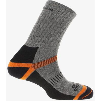 Chiruca Coolmax Caminante Chaussettes gris orange - M - Publicité Chiruca Coolmax Caminante Chaussettes gris orange - M - Publicité