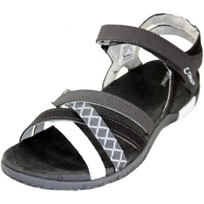 Chiruca Malibu Zwart - Dames Trekking Sandalen - 41 Chiruca Malibu Zwart - Dames Trekking Sandalen - 41