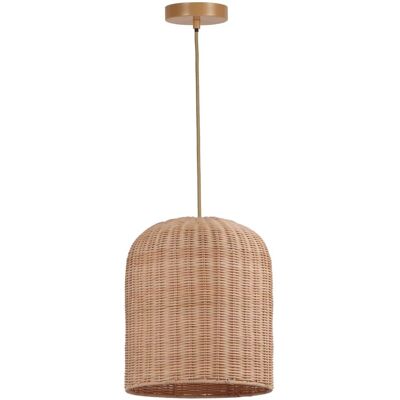 Lámpara Colgante de Ratán Madera Clara - Luz de Techo Sulion Lámpara Colgante de Ratán Madera Clara - Luz de Techo Sulion
