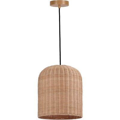 Sulion Lampe de Plafond en Rotin Naturel - Hauteur Réglable - Lampe de Plafond - Publicité Sulion Lampe de Plafond en Rotin Naturel - Hauteur Réglable - Lampe de Plafond - Publicité
