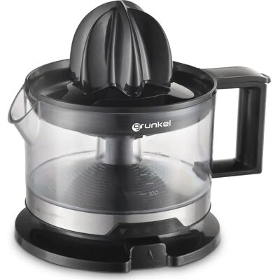 Spremiagrumi Nero Grunkel - 40W, 500ml, Avvio/Stop Automatico, Rotazione Doppia Spremiagrumi Nero Grunkel - 40W, 500ml, Avvio/Stop Automatico, Rotazione Doppia