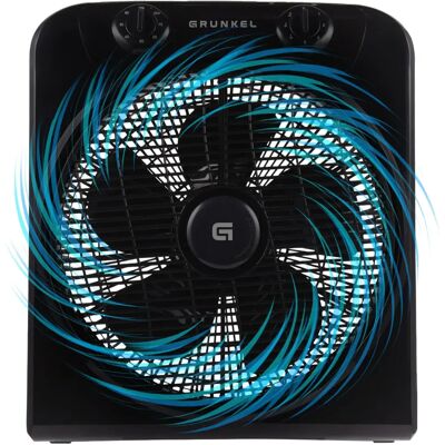 Ventilateur de sol Grunkel NG 45 W Noir - 3 Vitesses - Design Moderne - Publicité Ventilateur de sol Grunkel NG 45 W Noir - 3 Vitesses - Design Moderne - Publicité