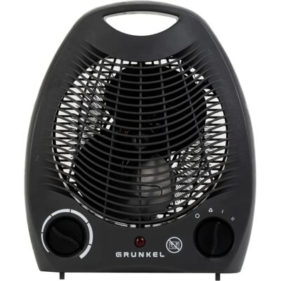 Calefactor WB-2000 Grunkel - 2000W, 2 Niveles, Negro Calefactor WB-2000 Grunkel - 2000W, 2 Niveles, Negro