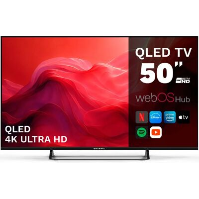 Grunkel QLED-5025W 50" 4K Ultra HD Smart TV - Televisor Grunkel QLED-5025W 50" 4K Ultra HD Smart TV - Televisor