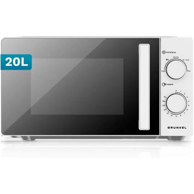 Micro-ondas Grunkel MW-20EASY Branco Preto - micro-ondas Micro-ondas Grunkel MW-20EASY Branco Preto - micro-ondas