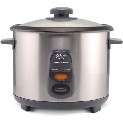 Cuiseur à riz en acier inoxydable Grunkel RC-18L - 1,8L, 700W Cuiseur à riz en acier inoxydable Grunkel RC-18L - 1,8L, 700W
