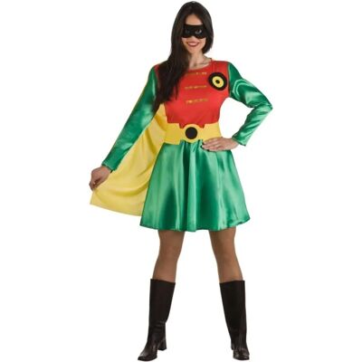 Costume Robin d'El Rey del Carnaval pour Femmes - Costume de Super-héros - Publicité Costume Robin d'El Rey del Carnaval pour Femmes - Costume de Super-héros - Publicité