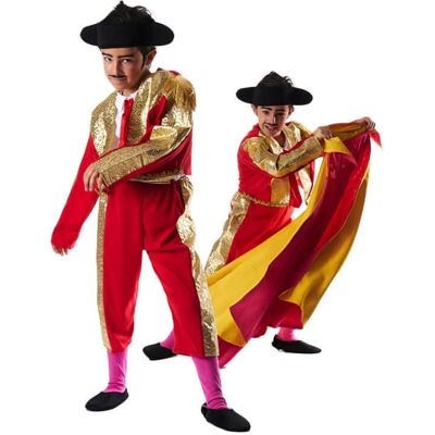 DisfraZZes Disfraz de Torero Rojo para Niños - Disfraz DisfraZZes Disfraz de Torero Rojo para Niños - Disfraz