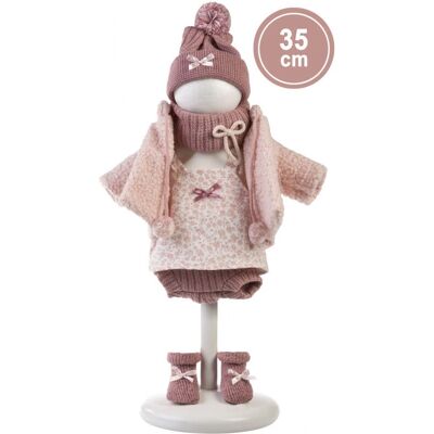 Llorens P535-39 Pink Puppenkleid-Set Llorens P535-39 Pink Puppenkleid-Set