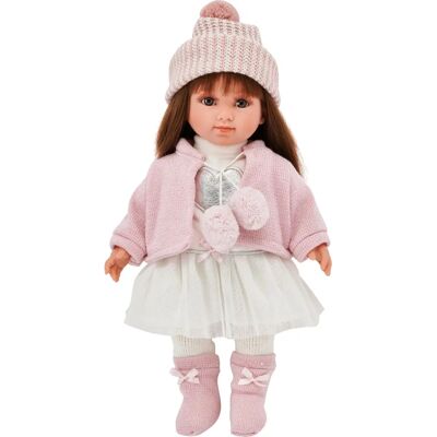 Llorens 53528 Sara - Poupée avec Cheveux et Yeux Marrons - 35cm - Publicité Llorens 53528 Sara - Poupée avec Cheveux et Yeux Marrons - 35cm - Publicité