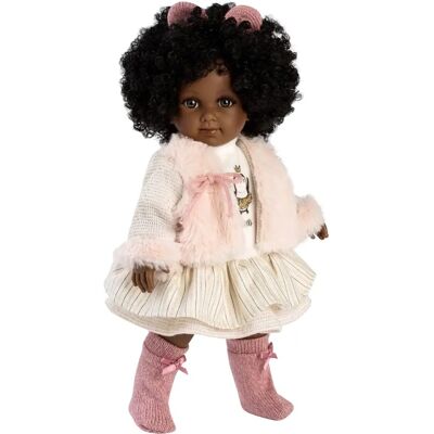 Llorens Zuri Puppe - 35 cm Lockiges Haar Llorens Zuri Puppe - 35 cm Lockiges Haar
