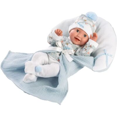 LLORENS Bimbo 35cm Baby Puppe mit Schlafaugen LLORENS Bimbo 35cm Baby Puppe mit Schlafaugen