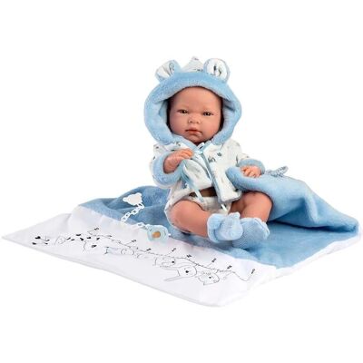 Llorens Baby Puppe - 40cm mit blauen Augen, Handgefertigt in Spanien Llorens Baby Puppe - 40cm mit blauen Augen, Handgefertigt in Spanien