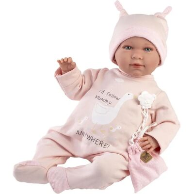 Poupée bébé Llorens Mimi - 42cm - Réaliste, Son, Corps doux Poupée bébé Llorens Mimi - 42cm - Réaliste, Son, Corps doux