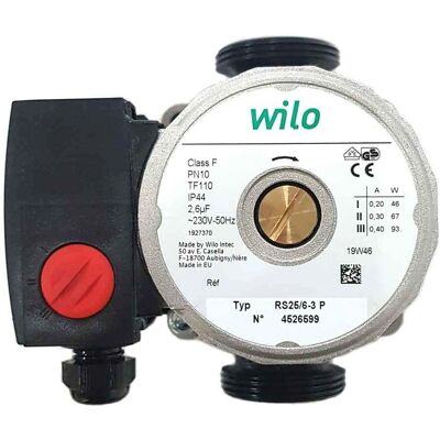 WILO RS 25/6 3P - Bomba WILO RS 25/6 3P - Bomba