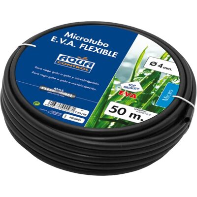 AQUA-CONTROL Druppel Microbuis - 4 mm, 15m/50m, Zwart AQUA-CONTROL Druppel Microbuis - 4 mm, 15m/50m, Zwart