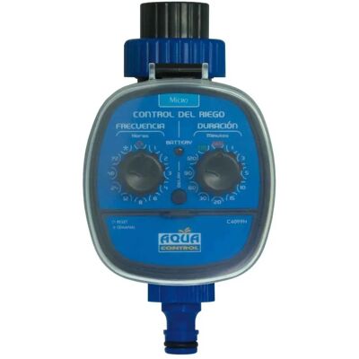 Aqua Control C4099n Besproeiingsprogrammer met LED-indicator - Blauw/Zwart Aqua Control C4099n Besproeiingsprogrammer met LED-indicator - Blauw/Zwart
