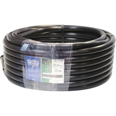 Aqua Control Tubo Nero Lisso 20mm - Tubo Aqua Control Tubo Nero Lisso 20mm - Tubo