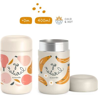 Suavinex Babyfood Thermos 350mL - Termos na jedzenie dla niemowląt Suavinex Babyfood Thermos 350mL - Termos na jedzenie dla niemowląt