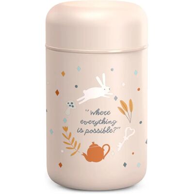 Termo para Comida de Bebê Suavinex Beigé - Quente & Frio - 350ml Termo para Comida de Bebê Suavinex Beigé - Quente & Frio - 350ml
