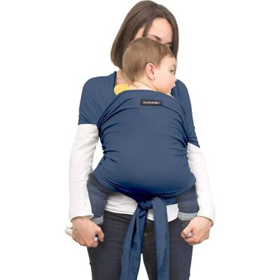 Suavinex Elastiskt Baby Wrap Bärsele Blå Suavinex Elastiskt Baby Wrap Bärsele Blå