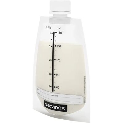Suavinex Brand Zero Zero Breast Milk Bags - Storage Bags for Breast Milk Suavinex Brand Zero Zero Breast Milk Bags - Storage Bags for Breast Milk