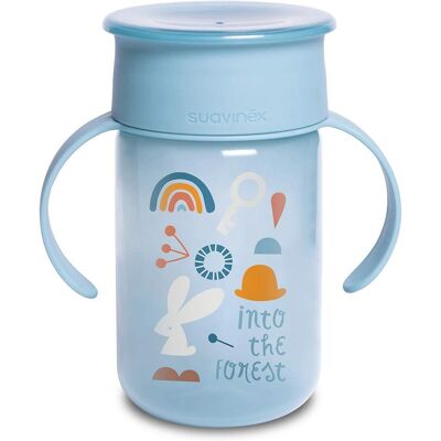 Suavinex Forest 360° Baby-Trainingsbecher - Blau Suavinex Forest 360° Baby-Trainingsbecher - Blau
