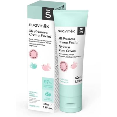 Suavinex Baby Moje První Krém na Obličej - Jemný Hydrator pro Novorozence Suavinex Baby Moje První Krém na Obličej - Jemný Hydrator pro Novorozence