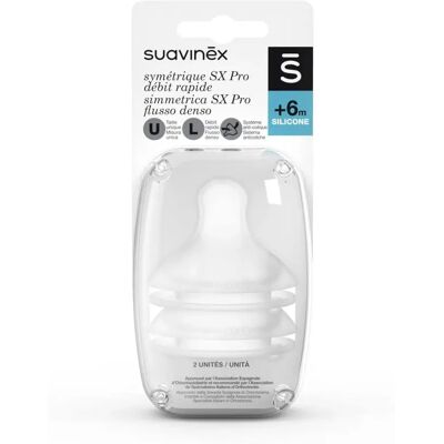 Szczepionki Suavinex - 3 Typy Strumienia - 2 sztuki Szczepionki Suavinex - 3 Typy Strumienia - 2 sztuki