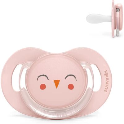 Suavinex Marca Modelo Bonhomia Chupete Reversible Rosa - Producto para Bebés Suavinex Marca Modelo Bonhomia Chupete Reversible Rosa - Producto para Bebés