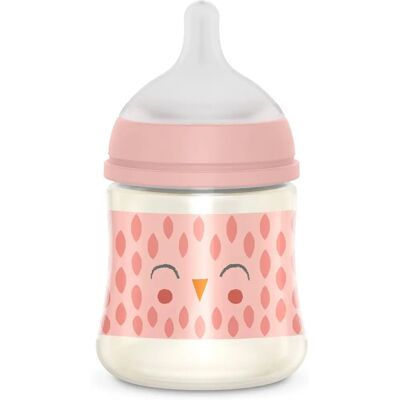 Suavinex Bonhomia Baby Bottle - Pink - Polyamide - 150mL Suavinex Bonhomia Baby Bottle - Pink - Polyamide - 150mL