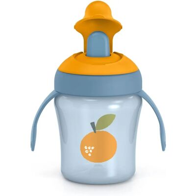 Suavinex Baby Oefenbeker - Anti-mors, 200ml, Oranje Suavinex Baby Oefenbeker - Anti-mors, 200ml, Oranje