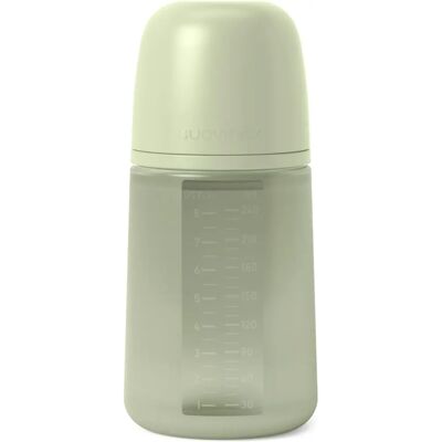 Suavinex SX Pro Anti-Colic Silicone Bottle Velvety Touch +3m 240ml M Flow - jungle green Suavinex SX Pro Anti-Colic Silicone Bottle Velvety Touch +3m 240ml M Flow - jungle green