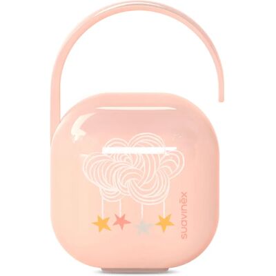 Suavinex Dreams Scatola porta ciuccio - Rosa - Protegge la tetina Suavinex Dreams Scatola porta ciuccio - Rosa - Protegge la tetina