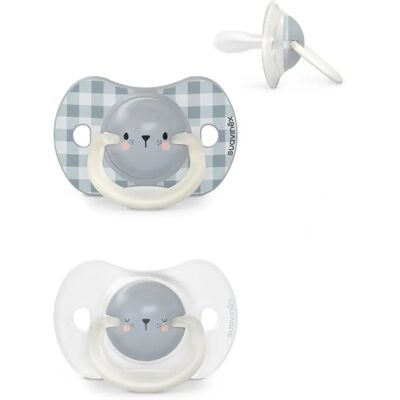 Suavinex Notte e Giorno Succhietto - 0-6 mesi - Orso Blu Suavinex Notte e Giorno Succhietto - 0-6 mesi - Orso Blu