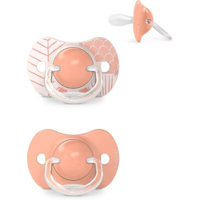 Suavinex Merk Model Omkeerbare Roze Fopspeen Suavinex Merk Model Omkeerbare Roze Fopspeen
