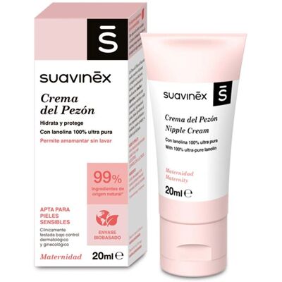 Crème de Soins des Mamelons Suavinex - Soutien Naturel à l’Allaitement - Publicité Crème de Soins des Mamelons Suavinex - Soutien Naturel à l’Allaitement - Publicité