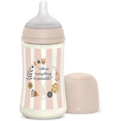 Suavinex Brand Model - Baby Bottle - Pink - 270ml Suavinex Brand Model - Baby Bottle - Pink - 270ml