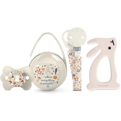 Zestaw Prezentowy Suavinex Wonderland 0-6 m Krem - Zestaw dla Niemowląt Zestaw Prezentowy Suavinex Wonderland 0-6 m Krem - Zestaw dla Niemowląt