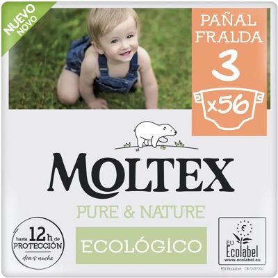 Pañales Moltex Pure & Nature T3 - Cuidado del bebé Pañales Moltex Pure & Nature T3 - Cuidado del bebé