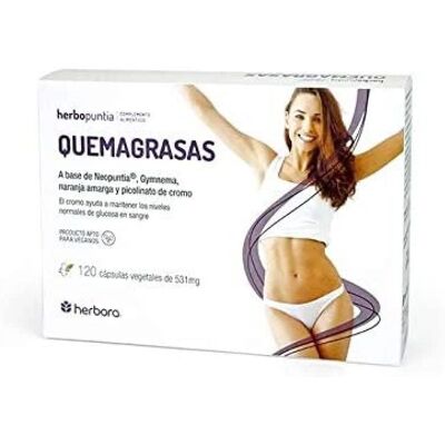 Herbora Marca Opuntia Quemagrasas - Complemento dietético Herbora Marca Opuntia Quemagrasas - Complemento dietético