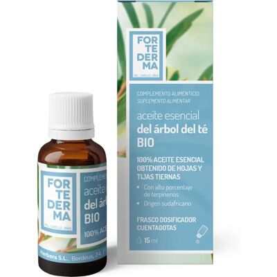 Óleo essencial de árvore de chá orgânico Herbora - 15 ml Óleo essencial de árvore de chá orgânico Herbora - 15 ml