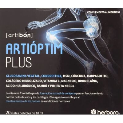 Herbora Artioptim Plus Ampolas de Pêssego - Suplemento Alimentar para Articulações Herbora Artioptim Plus Ampolas de Pêssego - Suplemento Alimentar para Articulações