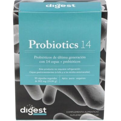 Herbora Probióticos 14 30 Cápsulas Veganas - Probióticos Herbora Probióticos 14 30 Cápsulas Veganas - Probióticos