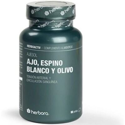 Herbora Ajesol 90 pérolas - Apoio cardiovascular Herbora Ajesol 90 pérolas - Apoio cardiovascular