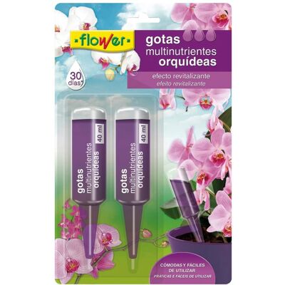 Gocce di Nutrienti Orchidee 40ml - Confezione 2 Gocce di Nutrienti Orchidee 40ml - Confezione 2