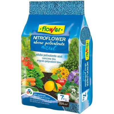 Fertilizante Universal Azul Nitroflower - Jardín y Césped Fertilizante Universal Azul Nitroflower - Jardín y Césped