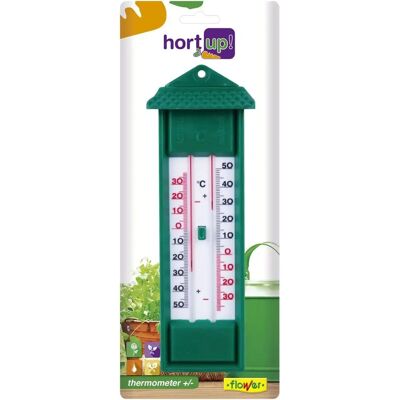 Termometro FLOWER - Max/Min - 22x6 cm - Interno/Esterno Termometro FLOWER - Max/Min - 22x6 cm - Interno/Esterno