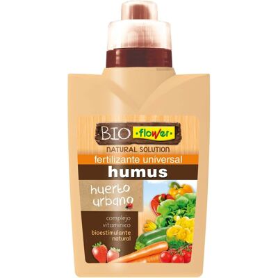 Concime Bioflower - Humus Liquido, 500ml - Fertilizzante Organico per Giardino Concime Bioflower - Humus Liquido, 500ml - Fertilizzante Organico per Giardino